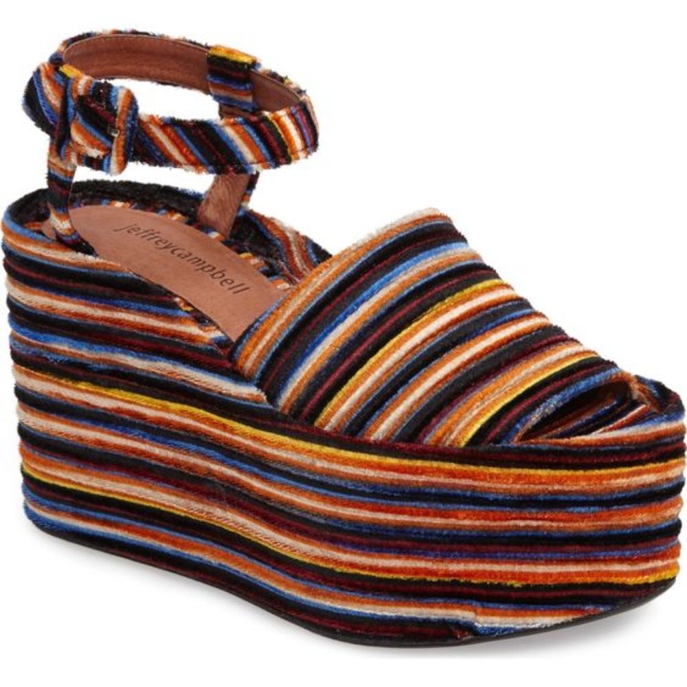 Jeffrey Campbell Chynna platform sandal 7.5